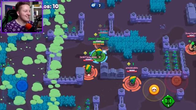 Поззи 8 ЛЕОНОВ VS 2 БУЛЛА! ПРЯТКИ С  ГАДЖЕТАМИ  В BRAWL STARS