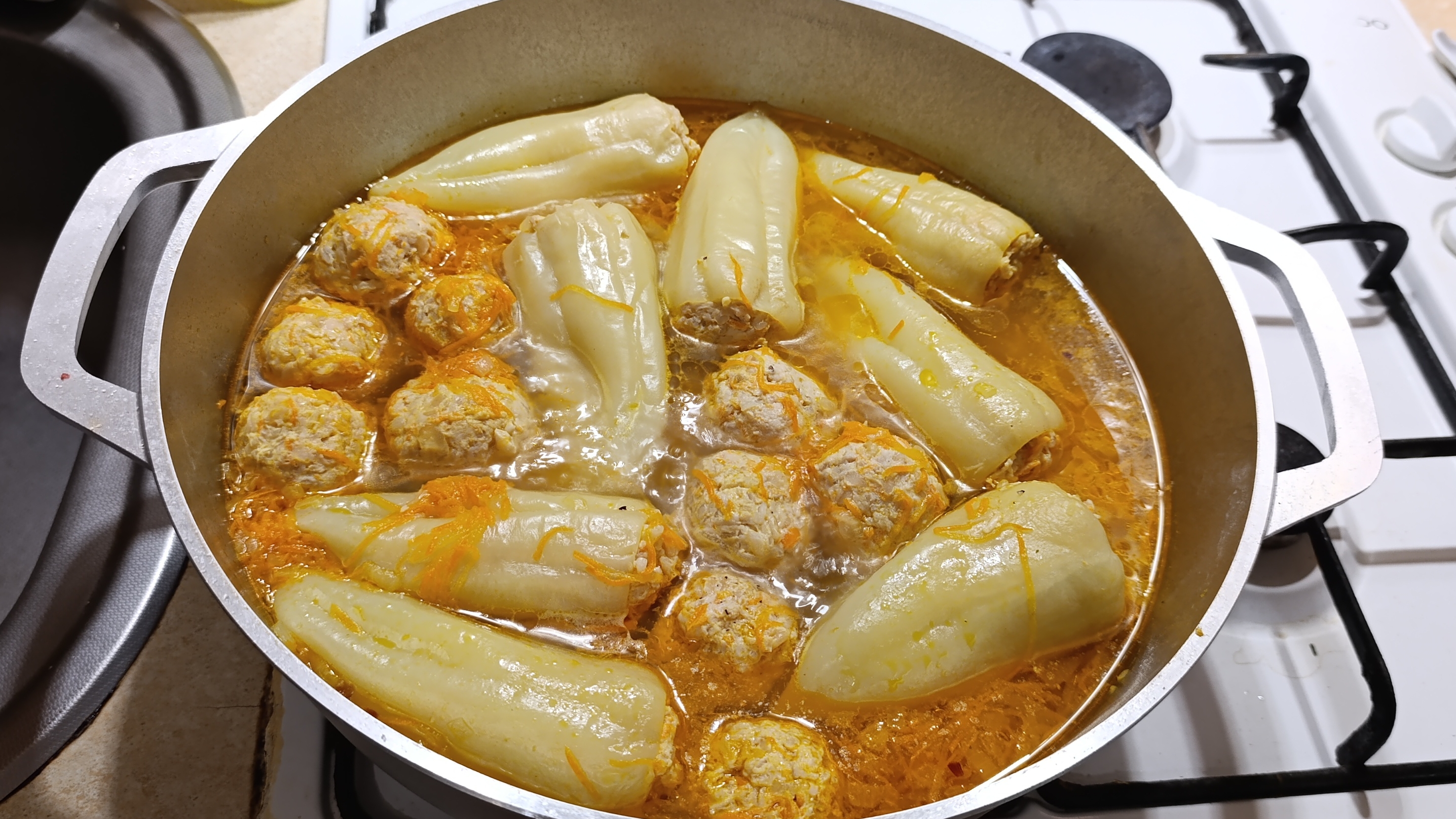 🦉Разговорчики на кухне 🥗.Готовлю перец фаршированный 😋