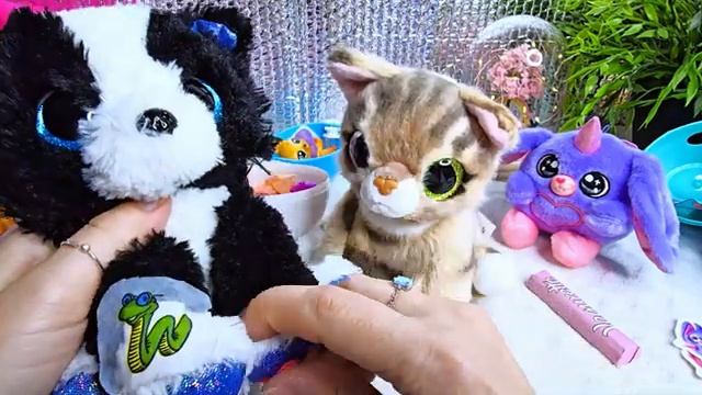 РАСПАКОВКА RAINBOCORNS PUPPYCORN PETS ALIVE AXOLOTL BARBIE MINI LAND I KINDER SURPRISE EGG