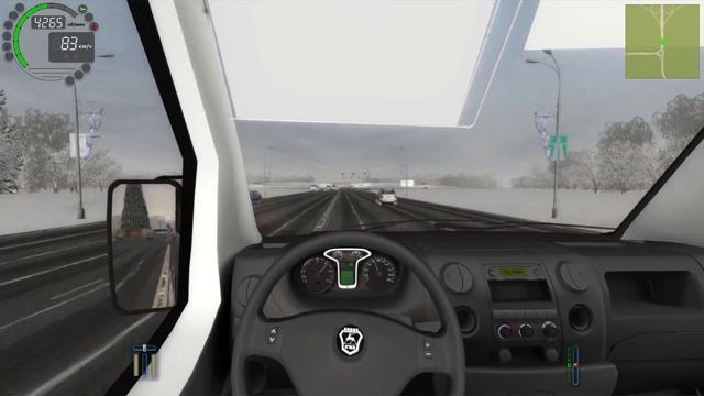 Маршрут 46 пьяный водитель на Газель Next City Car Driving +Logitech G29