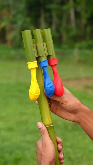 bamboo gun