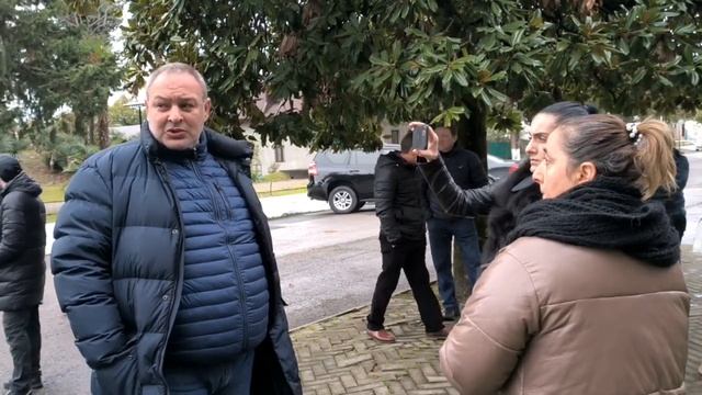 К протестующим пришел депутат  Кан Кварчия