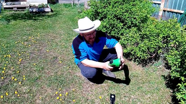 Садовая бритва - кусторез. Сад без сорняков!