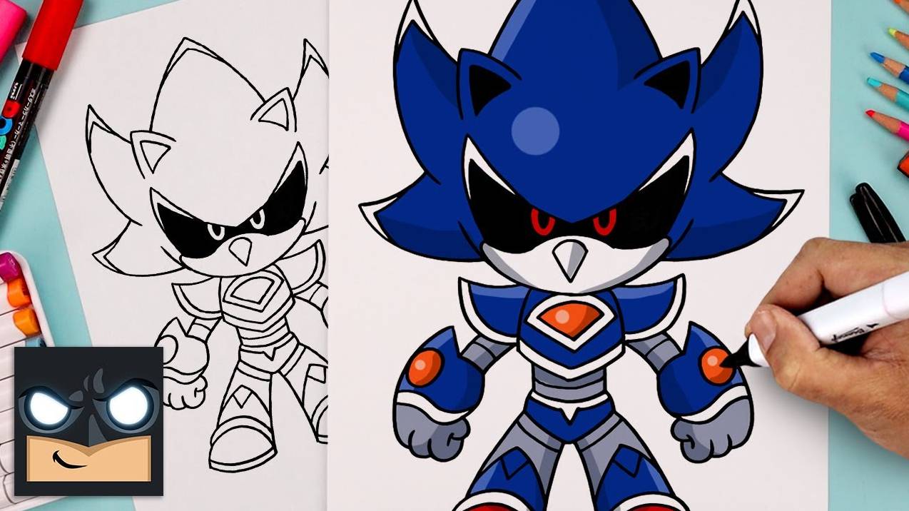 Как нарисовать МЕХО СОНИКА (БЕЗ ЛИШНИХ СЛОВ)