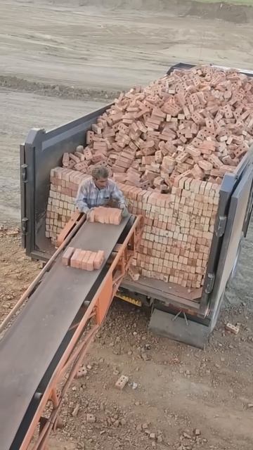 This is the process of transporting bricks #shorts