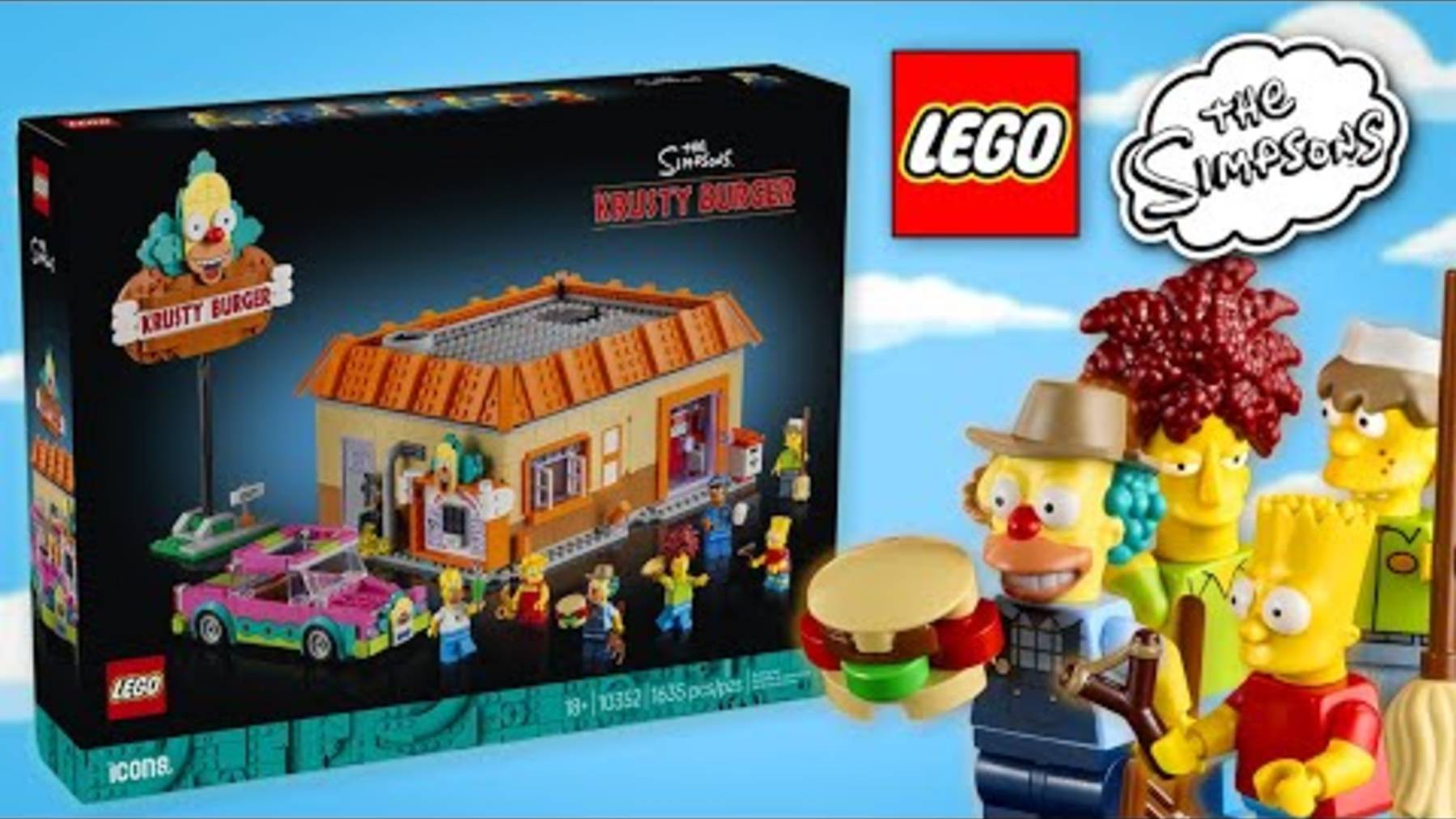 ВОЗВРАЩЕНИЕ СИМПСОНОВ! КРАСТИ БУРГЕР 10352 #LEGO #ЛЕГО