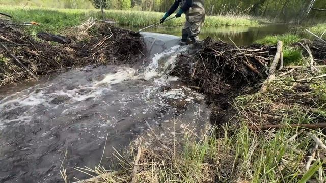 Строительство, расчистка дренажных каналов
