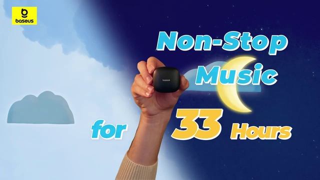Водонепроницаемые наушники Baseus Bowie E19 True Wireless.