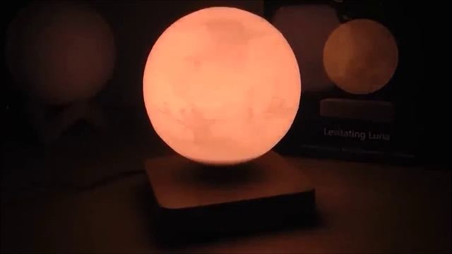 Левитирующая лунная лампа с AliExpress.
