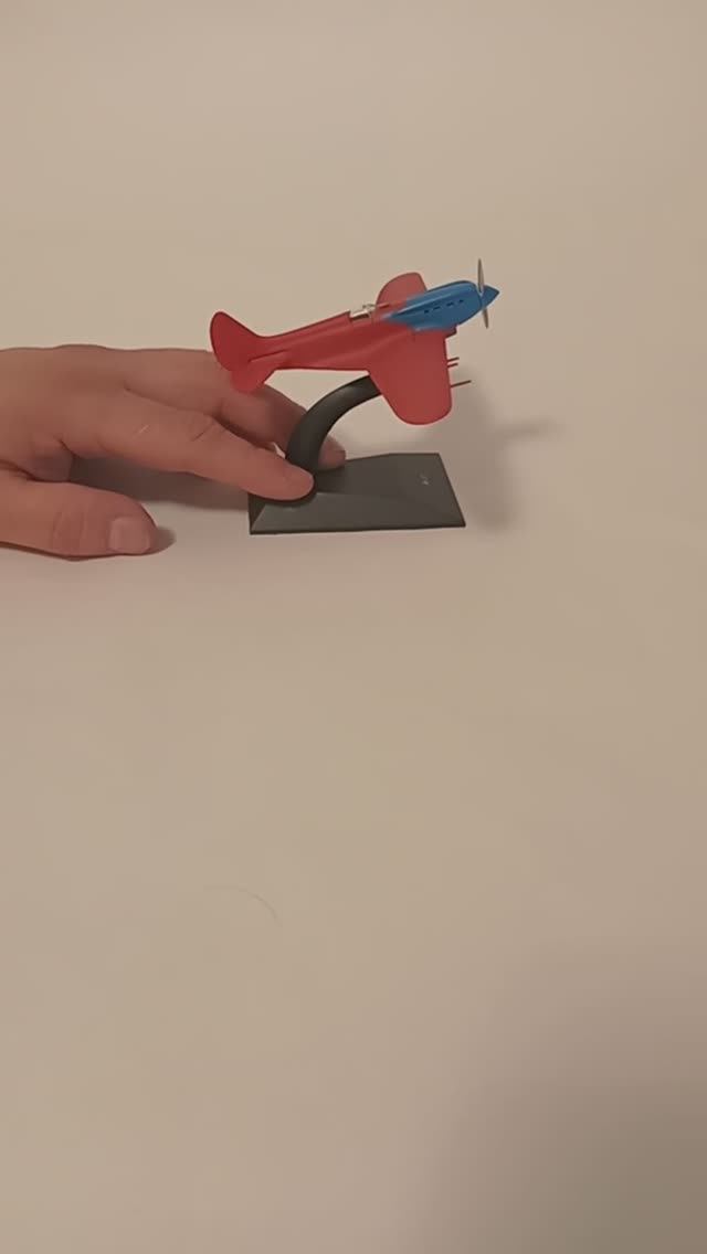 Коллекционная модель советского самолёта и-17 в масштабе 1: 77 легендарные самолёты выпуск 67