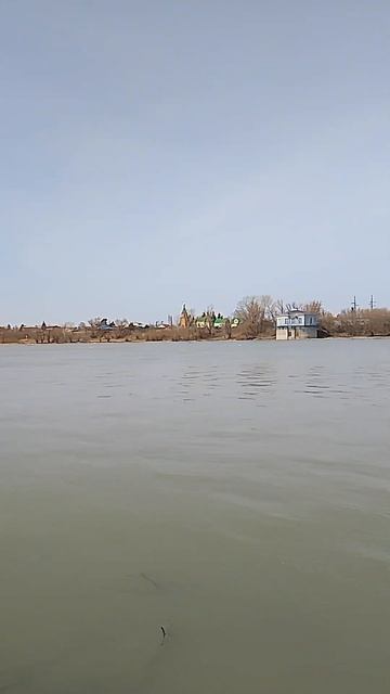 Омск весна первая рыбалка