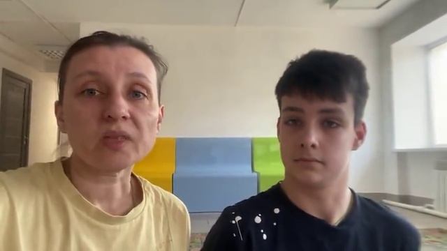 Видеоблагодарность мамы Миши Скуба