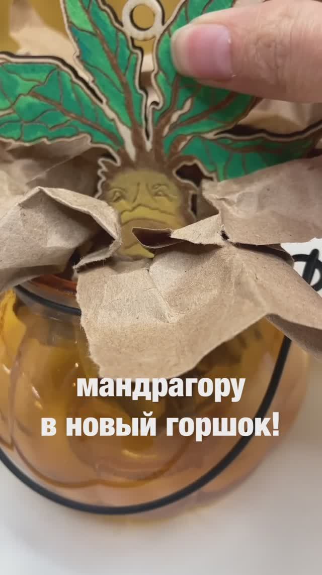 Мандрагора: самая громкая фигурка для росписи!