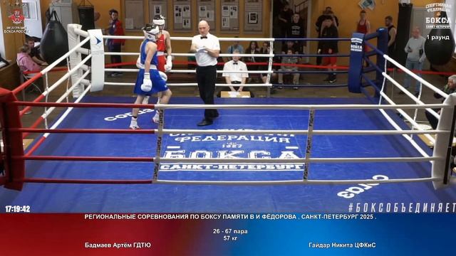 67 57 кг Бадмаев Артём ГДТЮ Гайдар Никита ЦФКиС