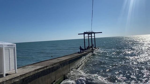 Шторм рыбалке не помеха!