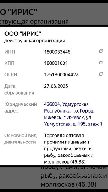 Продам ООО в республике Удмуртия г. Ижевск.mp4