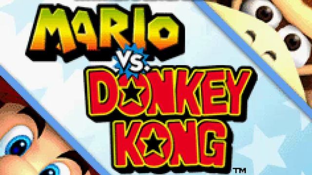 Mario Vs. Donkey Kong (GBA) Gameplay