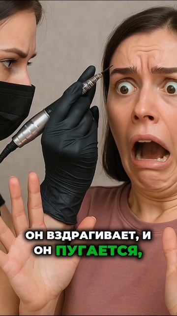 Тактичность мастера почему важно озвучивать каждое действие #перманентныймакияж #мастерпм