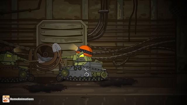 HomeAnimations – Мультики про танки  Магия VS Сила ! 23 Сезон ： Робо-Сталин , Левиафан vs Гипнос