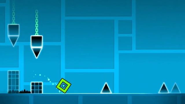 Играю в игру Geometry Dash Lite