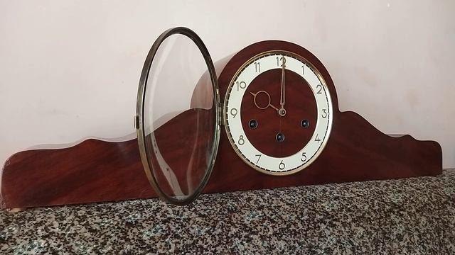Часы каминные настольные с четвертным боем Германия