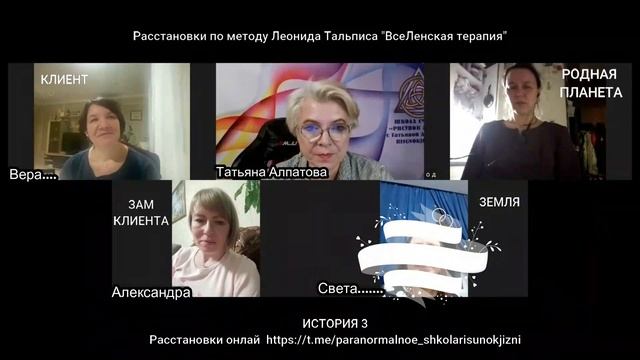 Расстановки. Принятие своей инопланетной  части. История 3