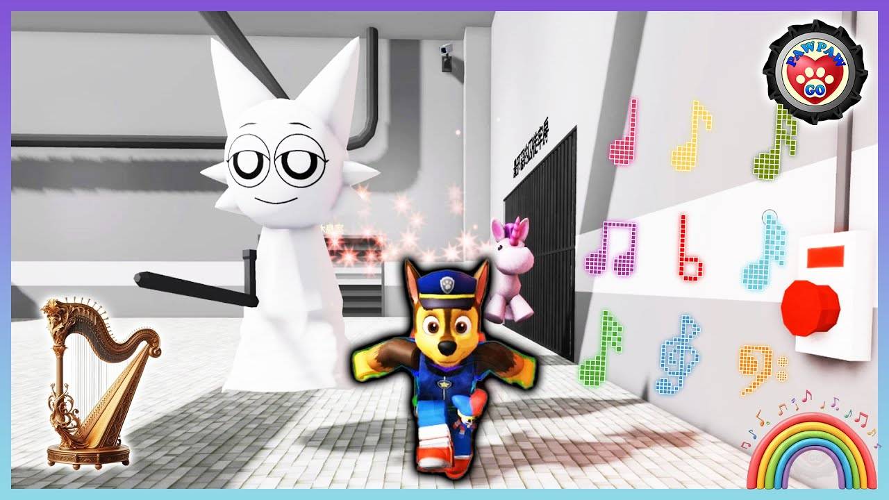 Выживите в главном испытании: побег из тюрьмы «Белый Спрунки» 🏃♂️✨ Roblox