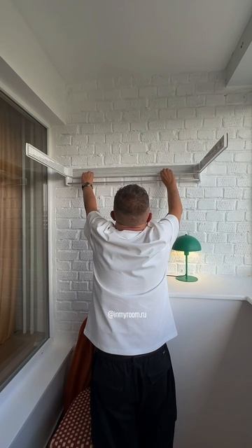 Супер решение на балконе для маленькой квартиры! Нравится?