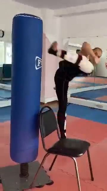 Jump revers kick 🥊 #mma #ufc #martialarts