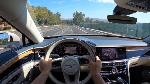Bentley Flying Spur V8 First Edition 2021 POV Test Drive
