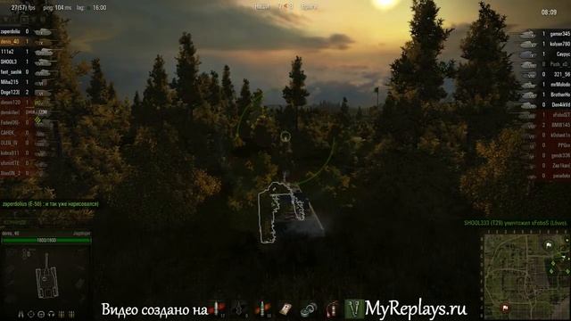 WOT: Мурованка - Jagdtiger - 7 фрагов - Воин, Мед ...