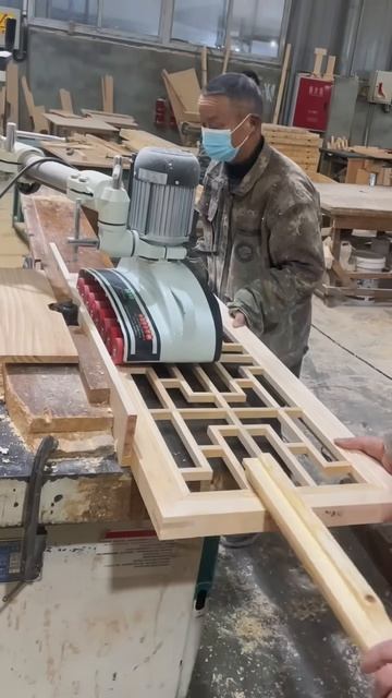 The process of making wooden windows #shorts