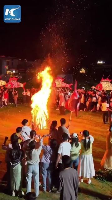🏮Парад рыбьих фонарей в древней деревне Сисинань