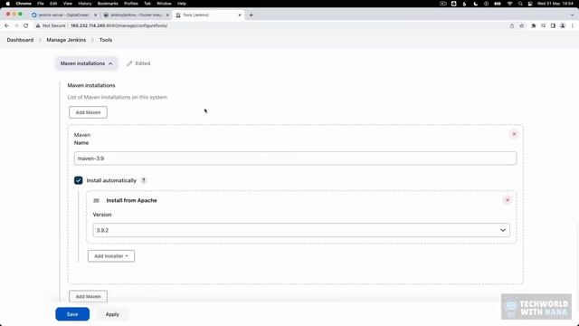 8.5 Установка инструментов сборки в Jenkins