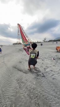 Japanese Famous Big kite 🪁😰..