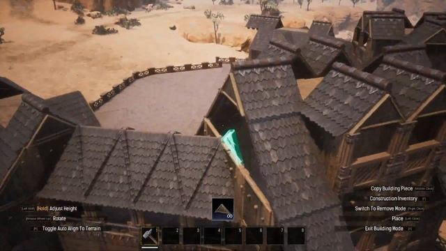 How To Build A Base With Maproom [ timelapse ] - Conan Exiles Age of War