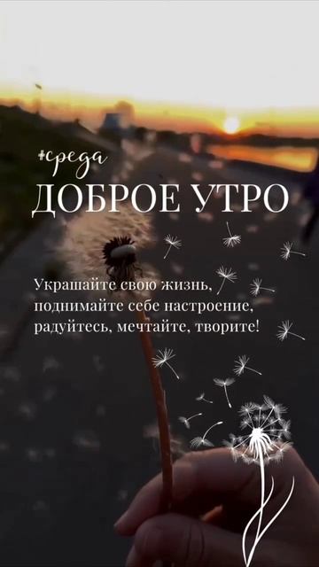Доброе утро.