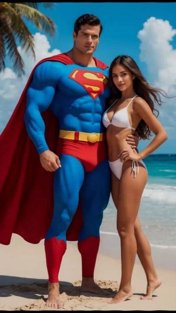 "Supervillains and Superheroes at the Beach with Girls"  #marvel #shorts   #avengers