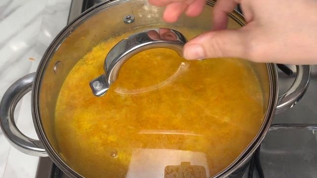 Быстрый супчик без мяса за 30 минут! Вкусный суп из простых продуктов!