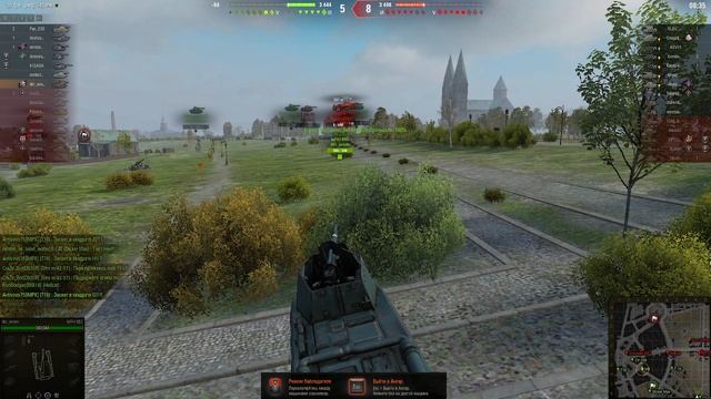 Мир танков.Пытаюсь выжить.Победа!!