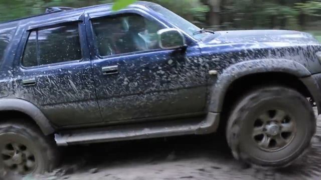 off road  выезд, разведка трассы близ деревни Валищево