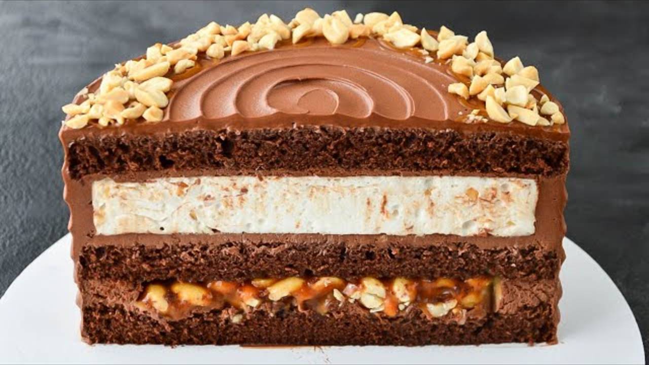 Торт СНИКЕРС🍰🍫 ! Нежный сочный ! Простой рецепт! ☆ Это БОМБА!!!!
Каждый справиться легко