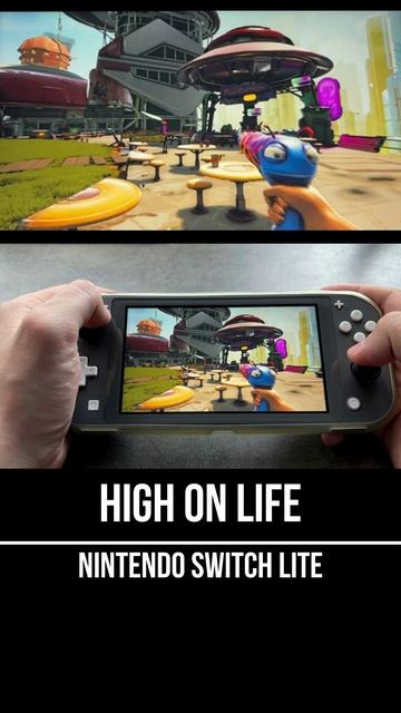 High On Life Nintendo Switch Lite Gameplay
