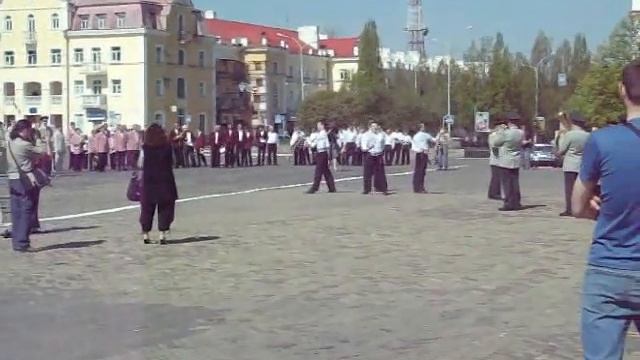 Фестиваль духовых оркестров в Чернигове.Часть1.avi