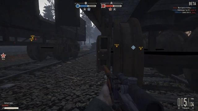 Heroes & Generals снайпер на ЖД