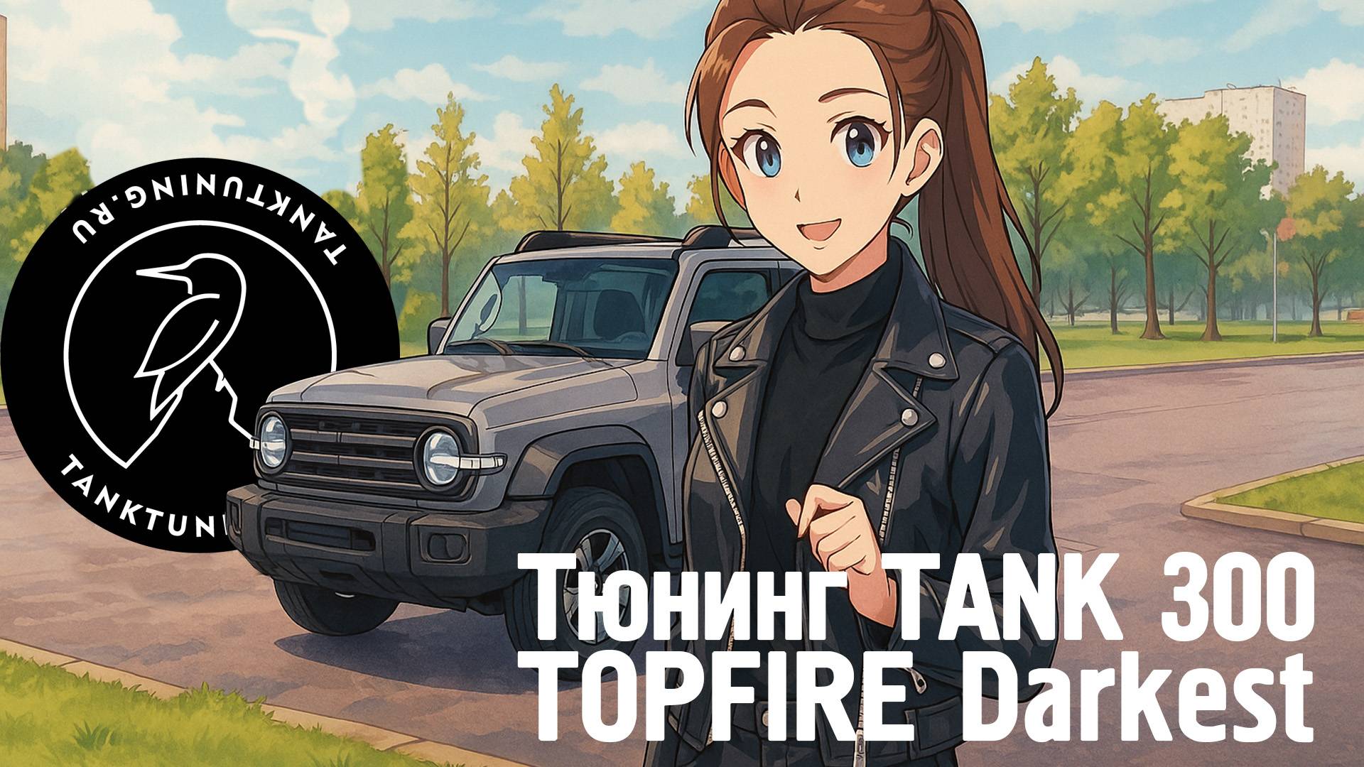 Превращаем стандартный TANK 300 в настоящего проходимца в TOPFIRE Darkest от TANKTUNING