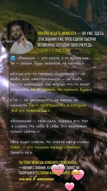 Не возражай. Не прячься. Будь