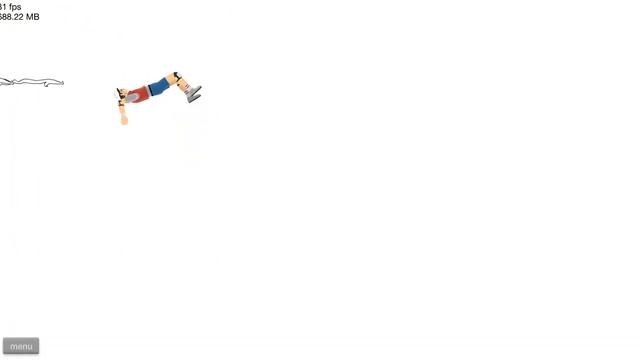Хатаб играет в Happy Wheels #7