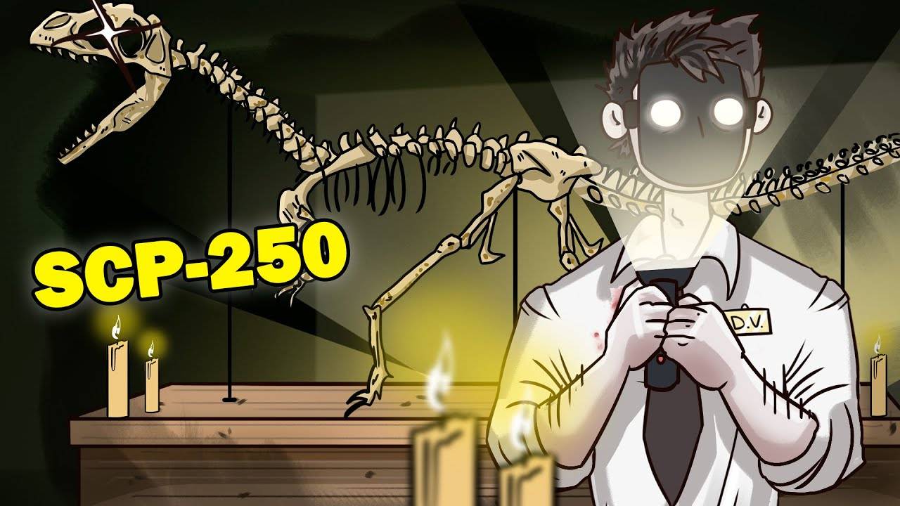 [ Детектив Войд ] SCP - 250 Скелет Алозавра ( Анимация SCP )