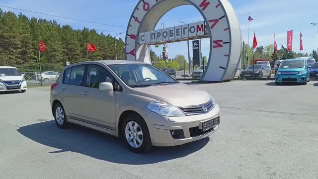 Nissan Tiida 1,6 л. Бензин МКПП  (110 л.с.) 2011